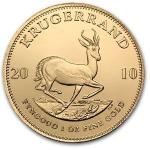 Zlatá mince Krugerrand 1 Oz - různé roky