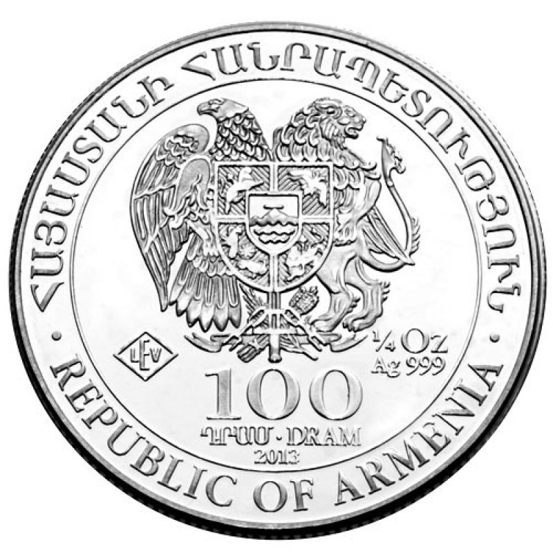 Strieborná minca Noemova archa 2024, 1/4 oz