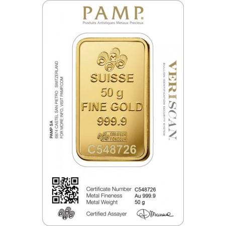 Zlatý zliatok PAMP Fortuna, 50 g
