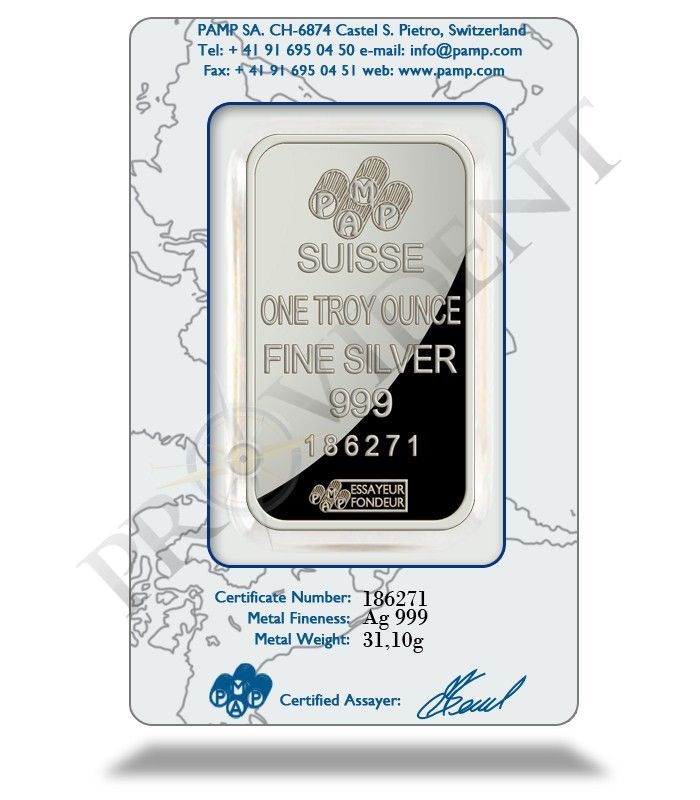 Strieborný zliatok PAMP Fortuna, 1 oz