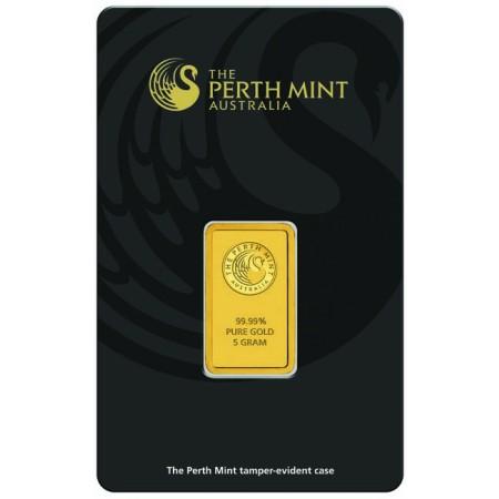 Zlatý zliatok Perth Mint 5 g