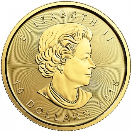 Zlatá minca Maple Leaf 1/4 Oz 2023