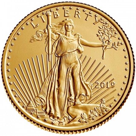 Zlatá mince American Eagle 1/4 Oz 