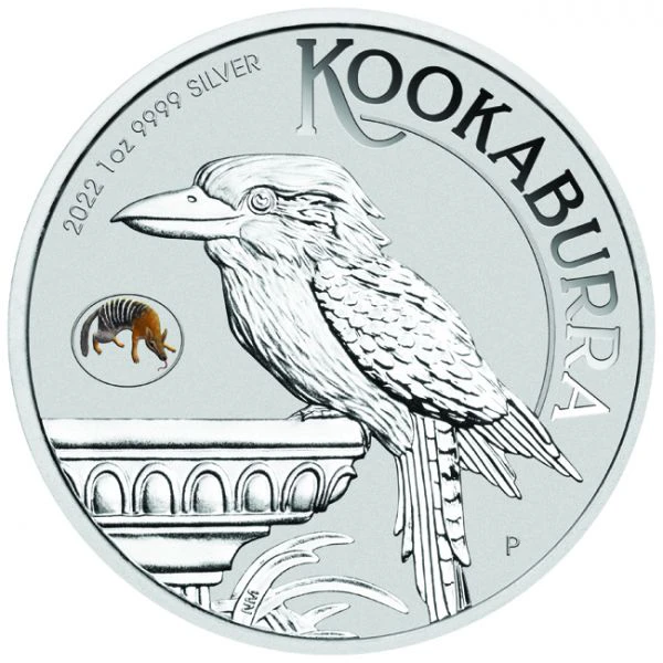 Stříbrná mince 2022 Perth Money Expo Anda Kookaburra