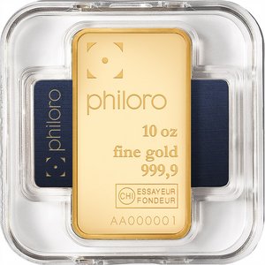 Zlatý zliatok Philoro 10 Oz  