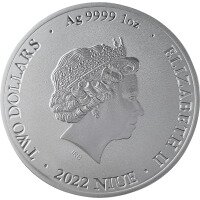Strieborná minca Bitcoin 1 Oz 2022