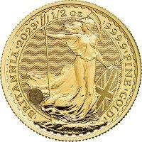 Zlatá minca Britania 1/2 Oz -2023