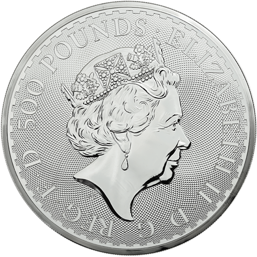 Strieborná minca Británia 1 Kg 2023