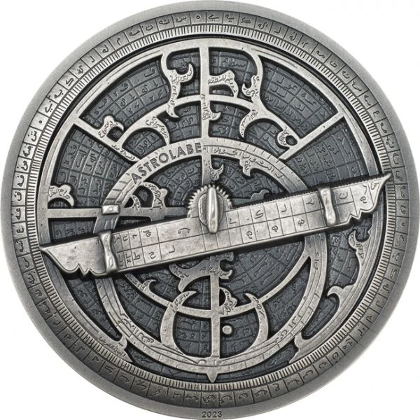 Astrolabium 2 Unzen Silber