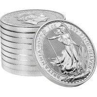 Strieborná minca Británia 1 Oz - Charles III 2023
