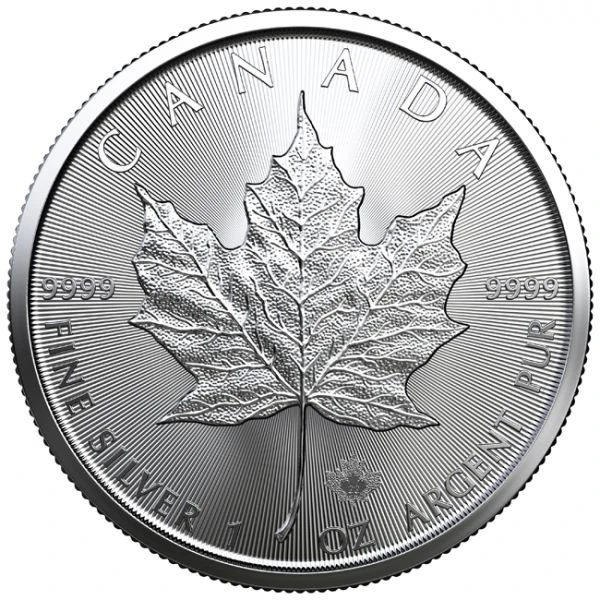 Strieborná minca  Maple Leaf 1 Oz rôzne roky