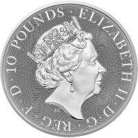 Strieborná minca 10 Oz Tudorovské zvieratá Yale of Beaufort | 2023