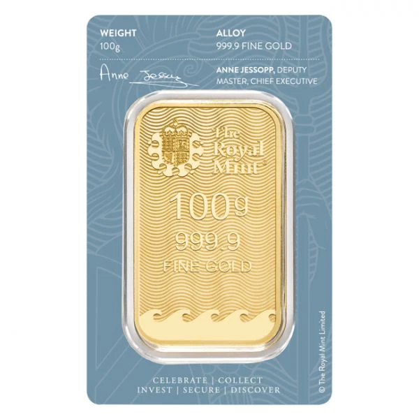 Zlatý zliatok 100 g -  Královská mincovna