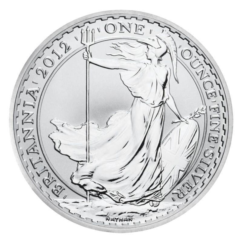 Strieborná minca Británia 1 oz - rôzne roky