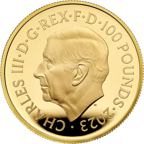 Zlatá minca 1 Oz Tudorovské zvieratá The Bull of Clarence | Proof | 2023