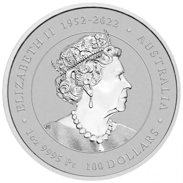 Platinová minca Rok Draka 2024 Lunárna séria  III, 1 oz