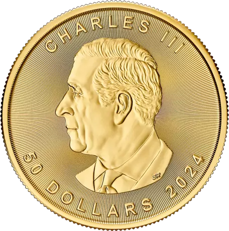 Zlatá minca Maple Leaf 2024, 1 oz