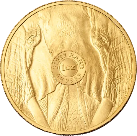 Zlatá minca Slon 2025 - Big Five, 1 oz 