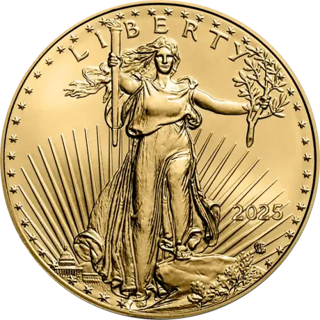 Zlatá minca  American Eagle 2025, 1/2 oz