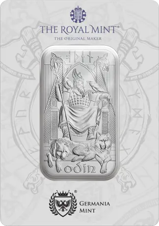 Strieborný zliatok The Royal Mint - Odin, 1 oz