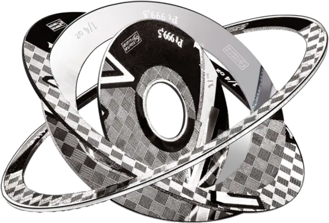 Platinový zliatok Valcambi - armilární sféra (astroláb), 1 oz