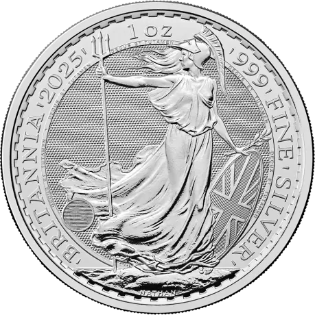 Strieborná minca Britannia Charles III 2025, 1 oz