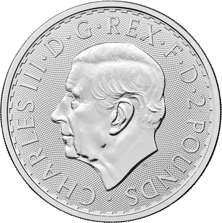Strieborná mince Britannia Charles III 2026, 1 oz