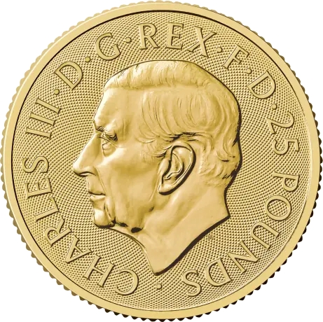 Zlatá minca Tudorovská zvířata - Queen's Lion 2026, 1/4 oz