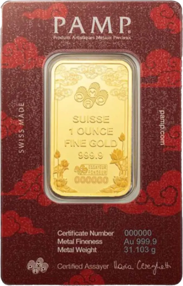 Zlatý zliatok PAMP - Good luck Dragon, 1 oz