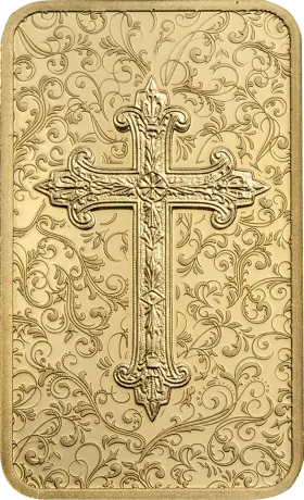 Zlatý zliatok PAMP Kresťanský kríž, 5 g