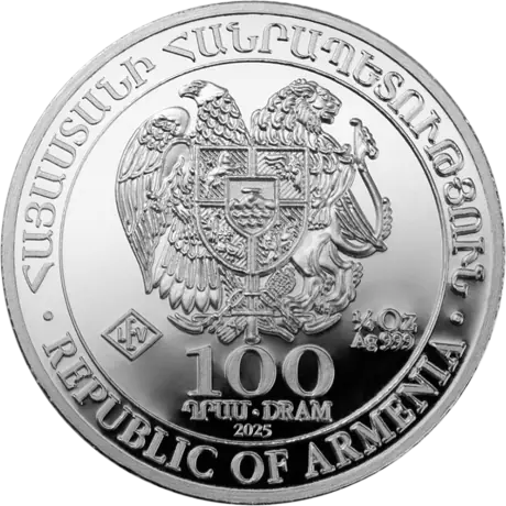 Strieborná minca Noemova archa 1/4 oz, 2026