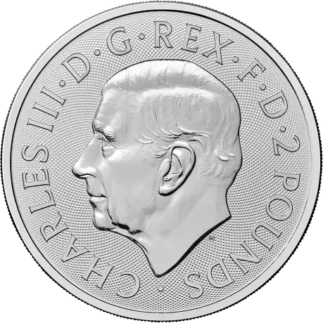 Strieborná minca Sv. Jiří a Drak 2026 - Britská královská mincovna, 1 oz