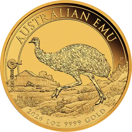 Zlatá minca Emu 2026, 1 oz