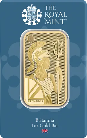 Zlatý zliatok Britannia - The Royal Mint, 1 oz