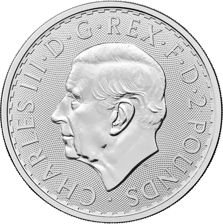 Strieborná minca Britannia Charles III 2027, 1 oz
