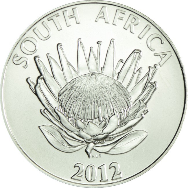 1 rand Stříbrná mince Walter a Albertina Sisulu 2012
