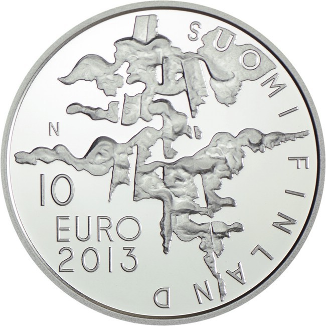 10 Euro Stříbrná mince Eeno Järnefelt PP