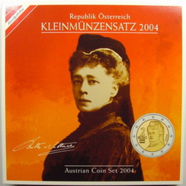 3.88 Euro CuNi Sada mincí Rakousko: 2004 PN