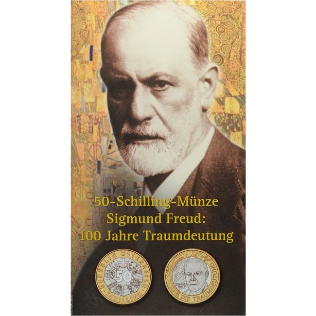 50 Schilling CuNi Sigmund Freud PN