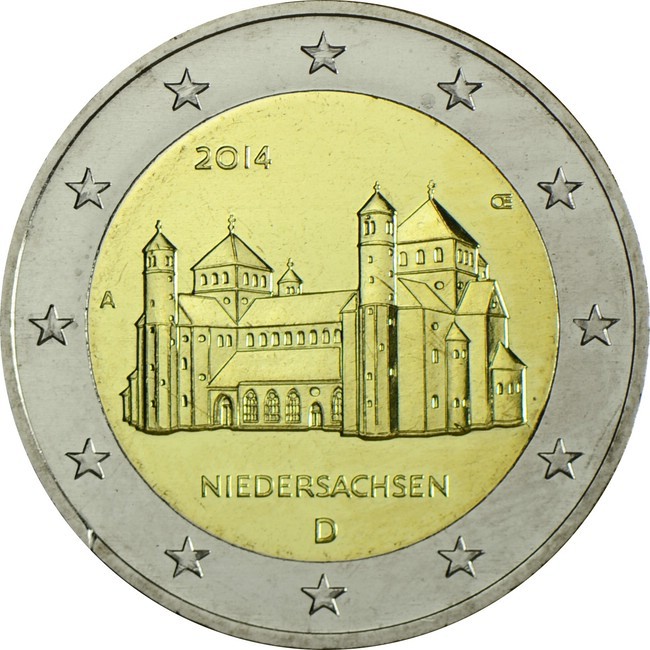 2 Euro CuNi Kostel sv 2014 UN