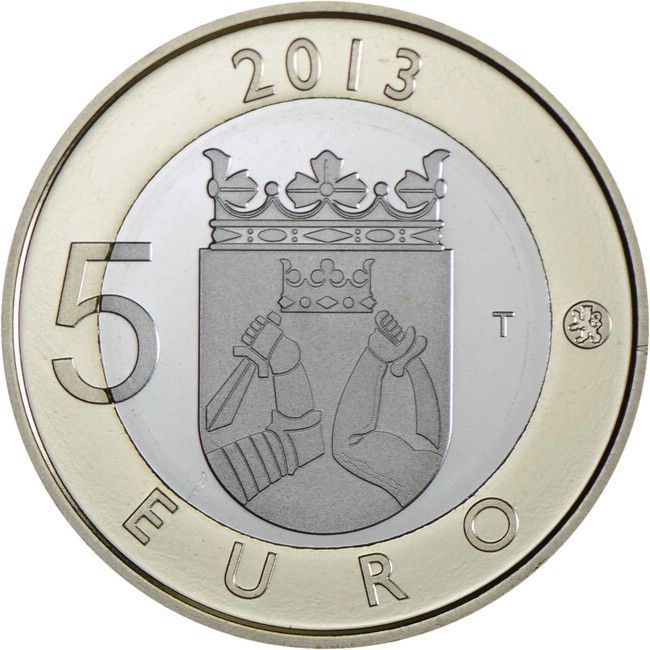 5 Euro CuNi Venkovské stavby - Karelia PP