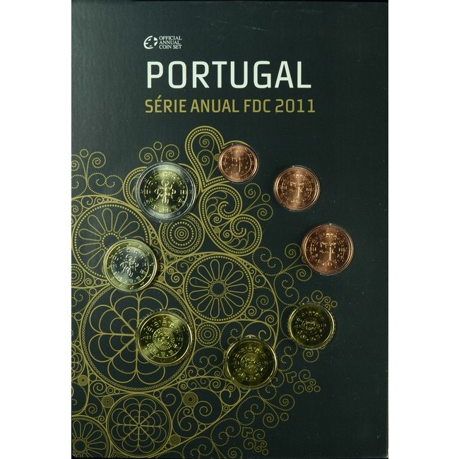 3,88 Euro CuNi Sada mincí Portugalsko: 2011 UN