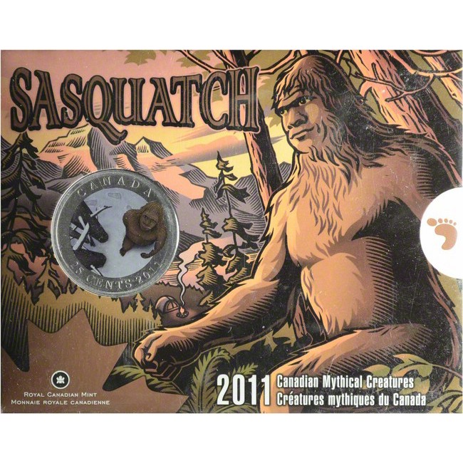 Kanadské mýtické bytosti - Sasquatch, CuNi
