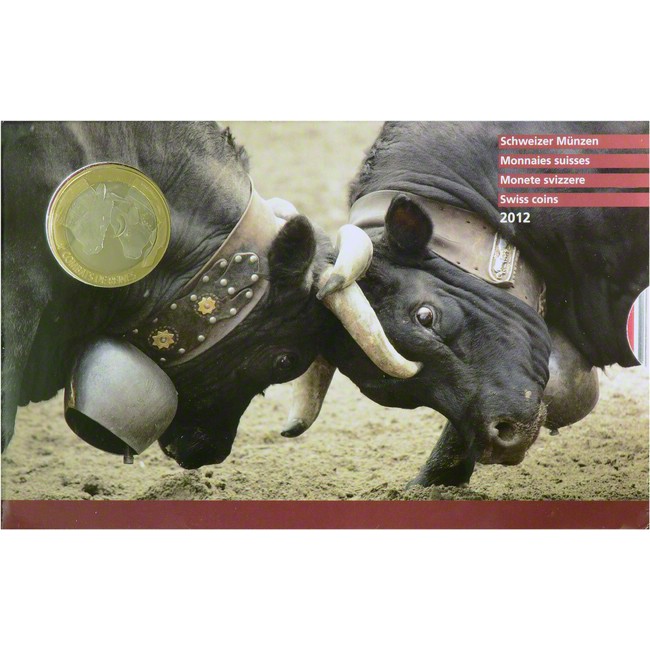 Sada mincí Švýcarsko 2012, CuNi