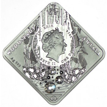 1 dolar Stříbrná mince Niagárské vodopády PP