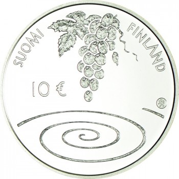 10 Euro Stříbrná mince Emil Wikström PP