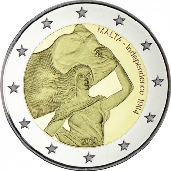 2 Euro CuNi 50 let nezávislosti PP