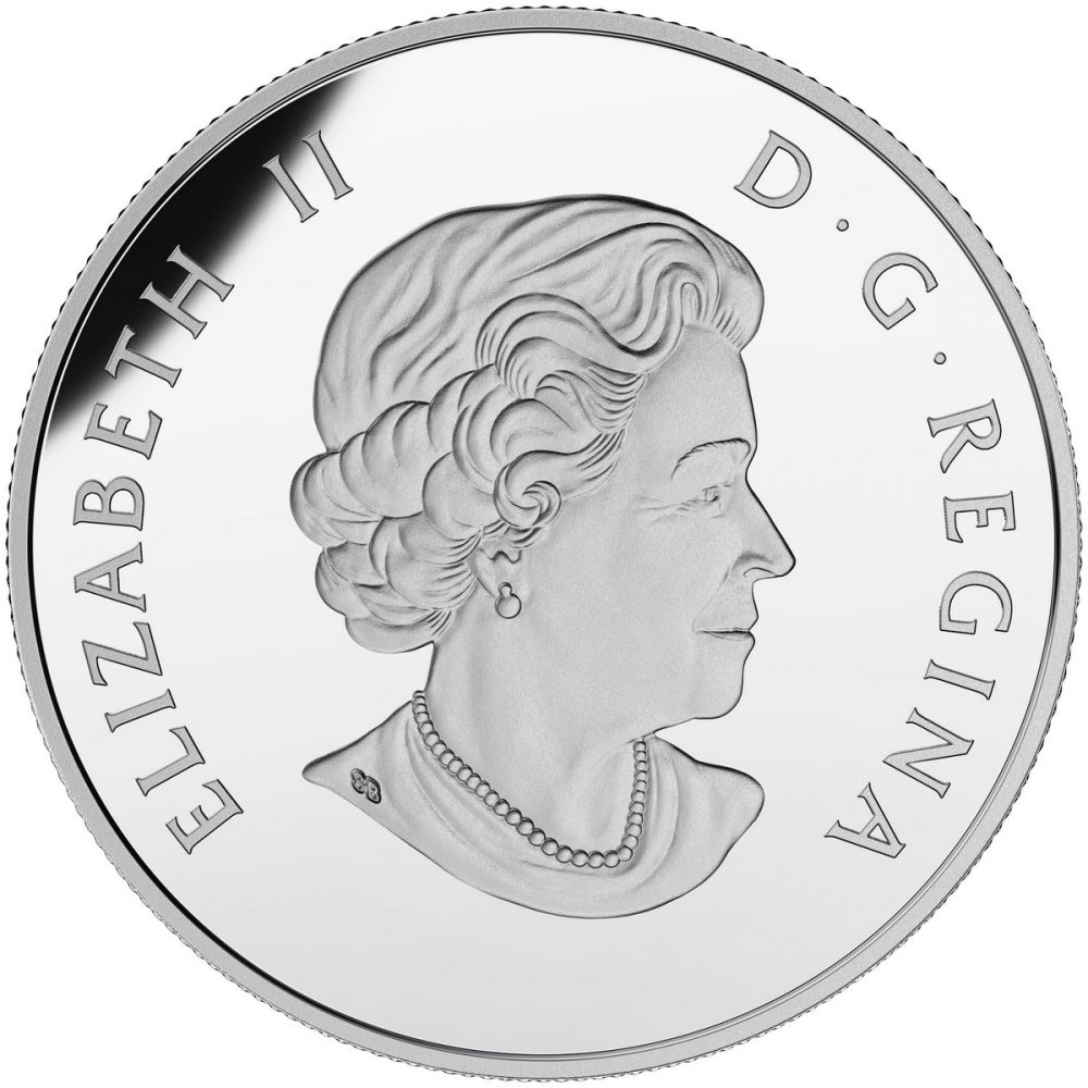 0,05 dolar Stříbrná mince Bobr PP