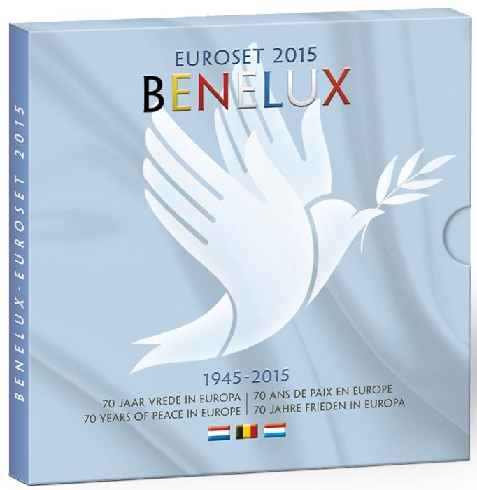 11,64 Euro Sada CuNi mincí Benelux 2015 UN