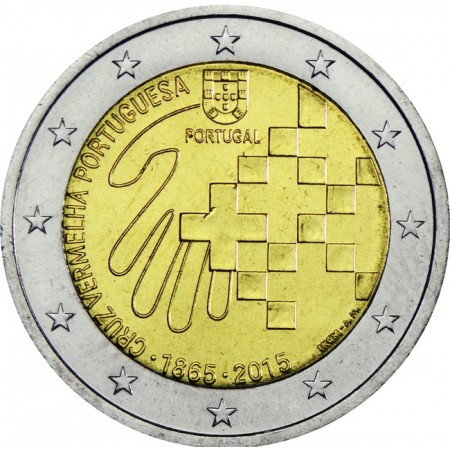 2 Euro CuNi 150 let Červený kříž UN